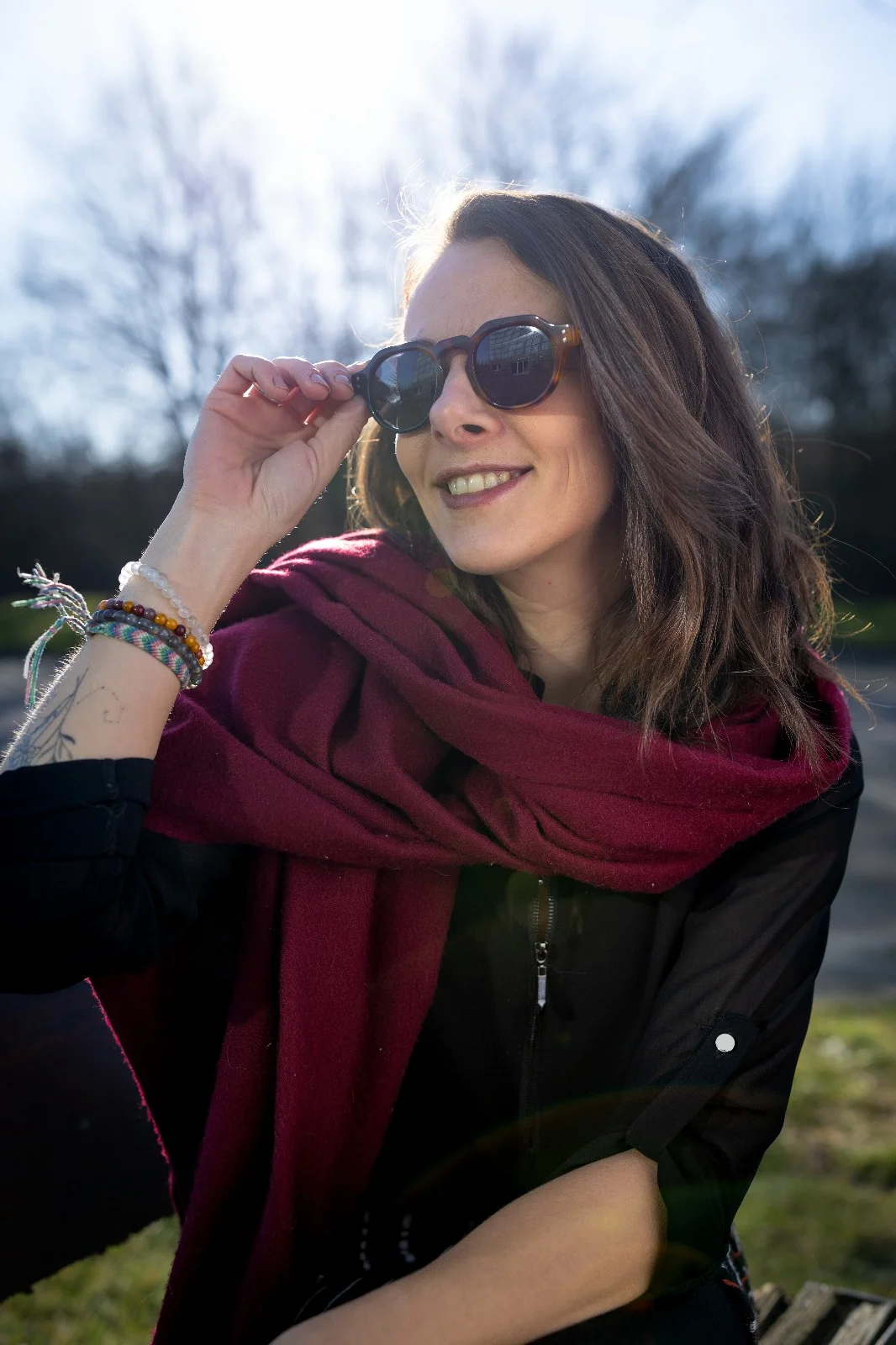 monture femme solaire